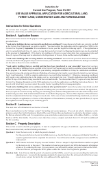 VT Form CU-301 Use Value Appraisal Application for Agricultural Land, Forest Land, Conservation Land and Farm Buildings - Vermont, Page 2