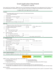 State of Vermont Grant Agreement Application - Vermont, Page 2