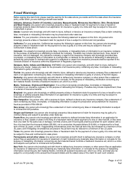 Form G-CP-CI-TP Group Life Insurance Statement of Review - Metlife - West Virginia, Page 4