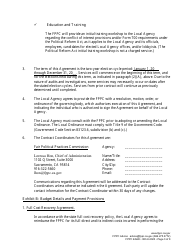 Campaign Law Enforcement Agreement - California, Page 3