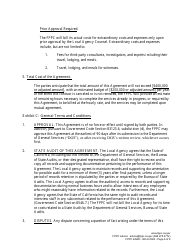 Campaign Law Enforcement Agreement - California, Page 6
