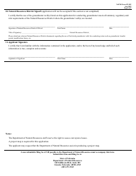 NeDNR SW Form SW-502 Application for a Permit to Conduct Groundwater in Stream Channels - Nebraska, Page 2