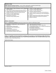 Workplace Inquiry and Complaint Form - New York City (Polish), Page 2