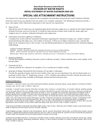 Initial Statement of Water Diversion and Use - California, Page 6