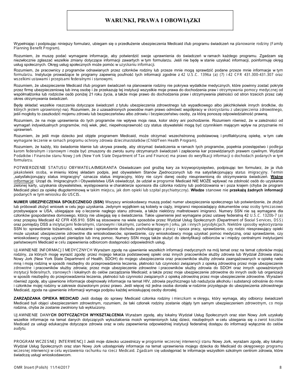 Form MAP-2020C Guide to Complete Your Medicaid Renewal Forms - New York City (English / Polish), Page 8