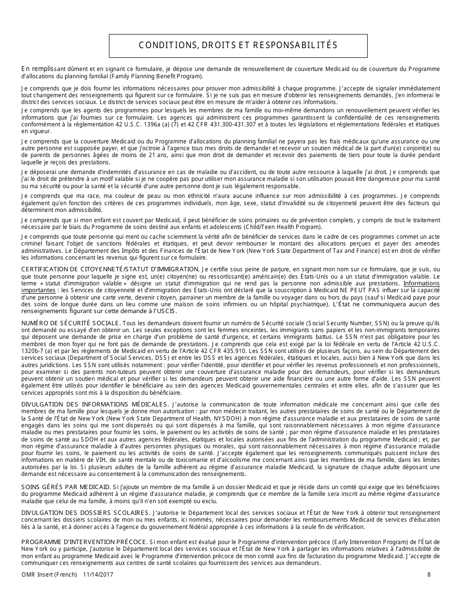 Form MAP-2020C Guide to Complete Your Medicaid Renewal Forms - New York City (English / French), Page 8