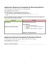 Open Enrollment Application - Iowa, Page 4