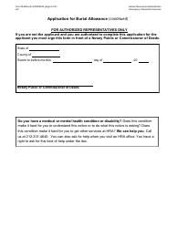 Form M-860W Application for Burial Allowance - New York City, Page 8
