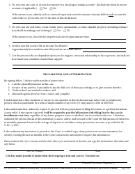 Form CV-60P Prisoner&#039;s Request to Proceed Without Prepayment of Filing Fees With Declaration in Support - California, Page 2