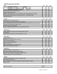Attachment A Csrs and Fers Development Checklist and Log, Page 3