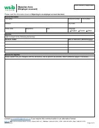 Form 3363A Objecting to an Employer Account Decision - Ontario, Canada, Page 2