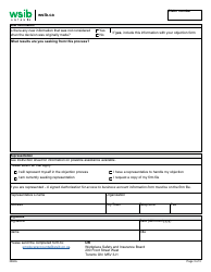 Form 3363A Objecting to an Employer Account Decision - Ontario, Canada, Page 3