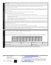 Form 4424 Request for National Driver Register File Check on Current or Prospective Employee - Missouri, Page 2