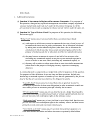 Instructions for Form ADV, SEC Form 1707 Uniform Application for Investment Adviser Registration and Report Form by Exempt Reporting Advisers, Page 24