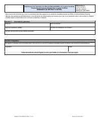 Document preview: Form DOC.511.21 Appeal Withdrawal Request - Maryland (French)