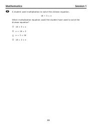 Release of Spring Ricas Test Items From the Grade 3 Mathematics Paper-Based Test - Rhode Island, Page 12