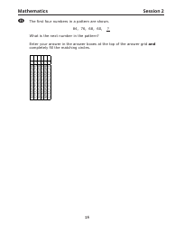 Release of Spring Ricas Test Items From the Grade 3 Mathematics Paper-Based Test - Rhode Island, Page 17