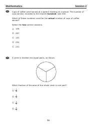 Release of Spring Ricas Test Items From the Grade 3 Mathematics Paper-Based Test - Rhode Island, Page 18