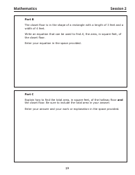Release of Spring Ricas Test Items From the Grade 3 Mathematics Paper-Based Test - Rhode Island, Page 21