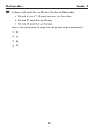 Release of Spring Ricas Test Items From the Grade 3 Mathematics Paper-Based Test - Rhode Island, Page 22