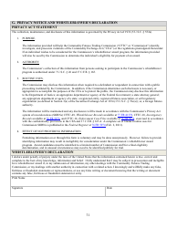 CFTC Form TCR Tip, Complaint or Referral, Page 11