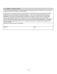 CFTC Form TCR Tip, Complaint or Referral, Page 12