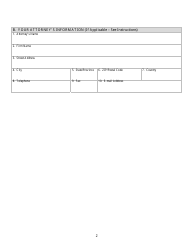CFTC Form TCR Tip, Complaint or Referral, Page 2
