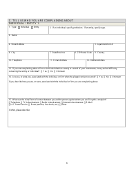 CFTC Form TCR Tip, Complaint or Referral, Page 3