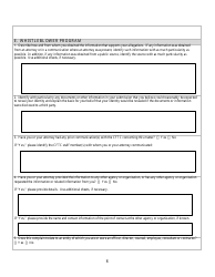 CFTC Form TCR Tip, Complaint or Referral, Page 8
