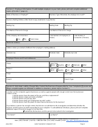 Labor Standards Complaint Form - Colorado, Page 4