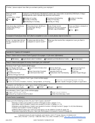 Labor Standards Complaint Form - Colorado, Page 6