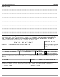 Form SSA-2-BK Application for Wife&#039;s or Husband&#039;s Insurance Benefits, Page 6