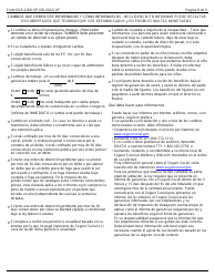 Formulario SSA-2-BK-SP Solicitud Para Beneficios Como Conyuge (Spanish), Page 8