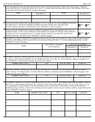 Form SSA-21 Supplement to Claim of Person Outside the United States, Page 3