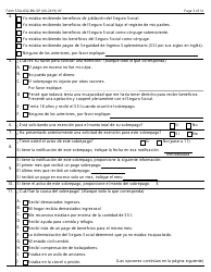 Formulario SSA-632-BK-SP Solicitud De Exoneracion De Sobrepago (Spanish), Page 3