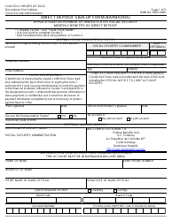 Form SSA-1199-OP5 Direct Deposit Sign-Up Form (Barbados)