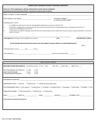 Form D1 Driver License, Permit or Identification Card Transaction Application - Alaska, Page 2