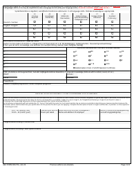 AE Form 690-70A Application (English/German), Page 2