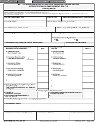 Document preview: AE Form 690-70E Notification of Employment Status (English/German)