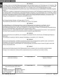 AE Form 690-70B Employment Contract (English/German), Page 3