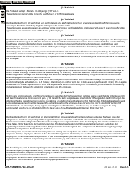 AE Form 690-70C Employment Contract - Childcare Centers (English/German), Page 3
