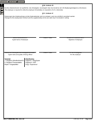 AE Form 690-70C Employment Contract - Childcare Centers (English/German), Page 4