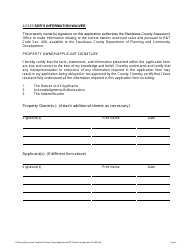 Lot Line Adjustment Application - Stanislaus County, California, Page 9