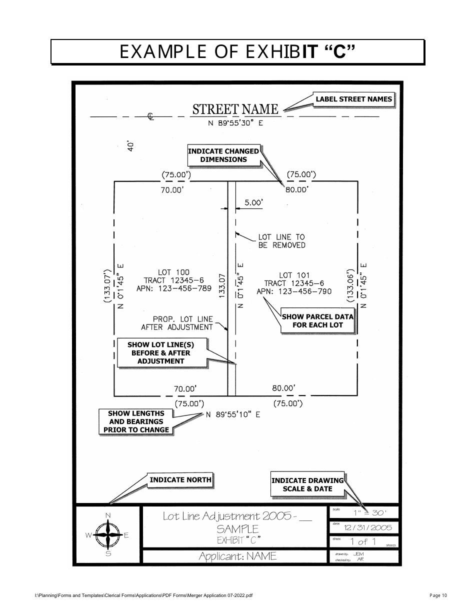 Merger Application - Stanislaus County, California, Page 10