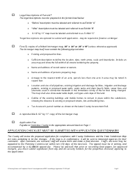 Merger Application - Stanislaus County, California, Page 2