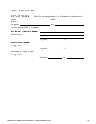 Merger Application - Stanislaus County, California, Page 5