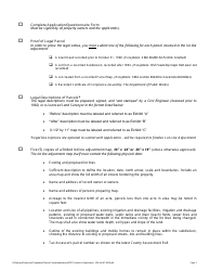 Lot Line Adjustment Application With Williamson Act - Stanislaus County, California, Page 2