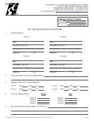 Lot Line Adjustment Application With Williamson Act - Stanislaus County, California, Page 4
