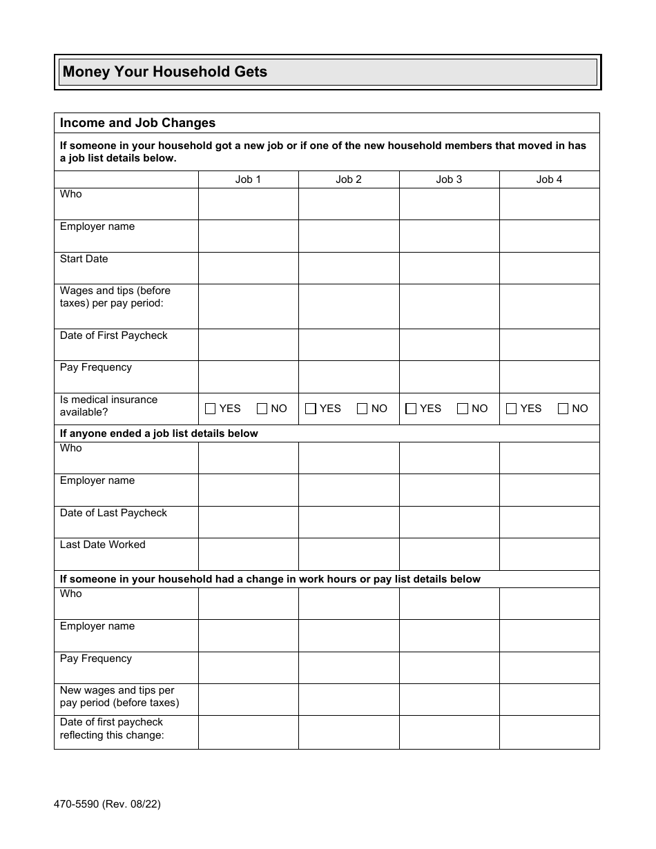Form 470-5590 Ten-Day Report of Change for Medicaid / Hawki - Iowa, Page 3