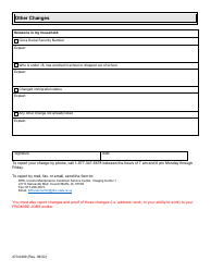 Form 470-0499 Ten-Day Report of Change for Fip - Iowa, Page 6